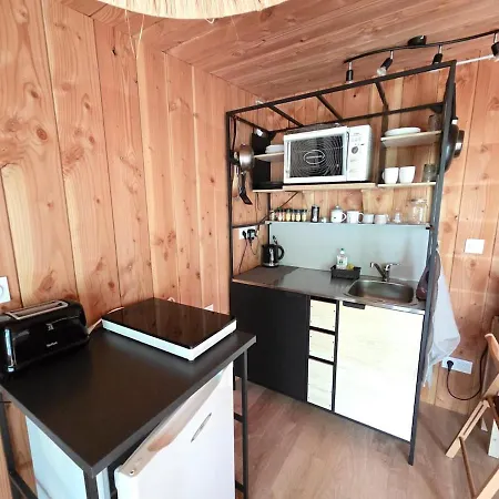 Bois Avec Terrasse Et Jardin Bassin Et Ocean * لو تيتش